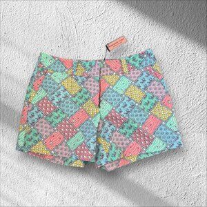 VINEYARD VINES Patchwork 100% Cotton Shorts Size 6 NEW NWT